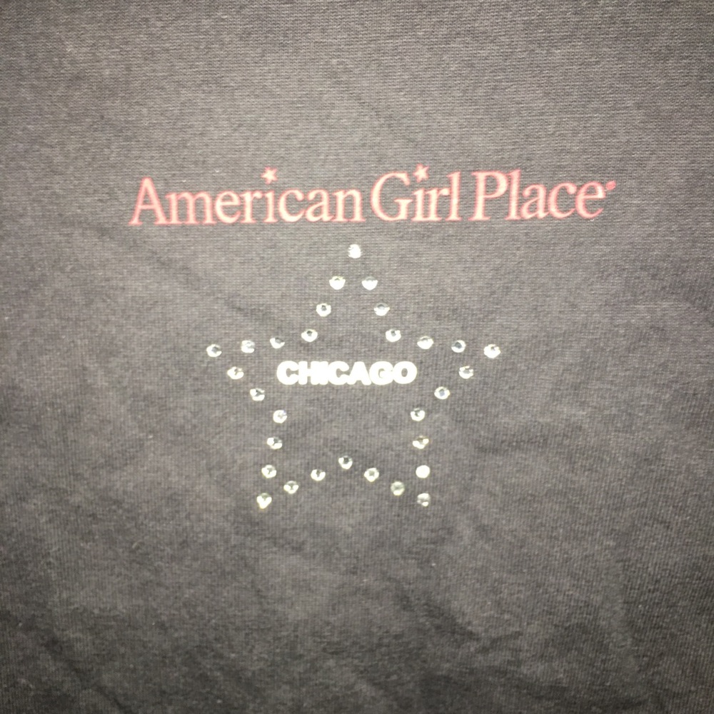 American Girl Place Chicago girls T-Shirt Medium - Picture 2 of 4